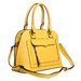 Geanta dama Amber model 1, 30x23x12 CM, galbena,